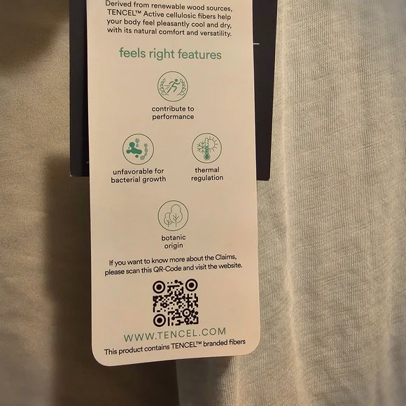 NWT Eddie Bauer Gatecheck Tie Front Top - Pale Blue - Picture 4 of 6